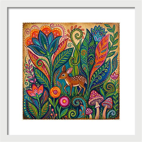 Chevrotain Among Vibrant Flora