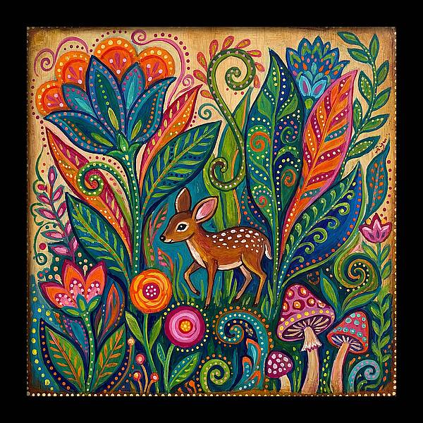 Chevrotain Among Vibrant Flora