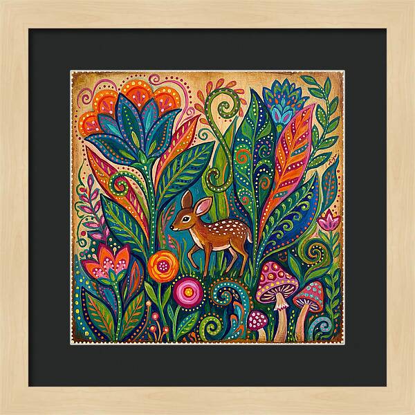 Chevrotain Among Vibrant Flora