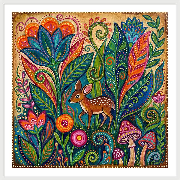 Chevrotain Among Vibrant Flora