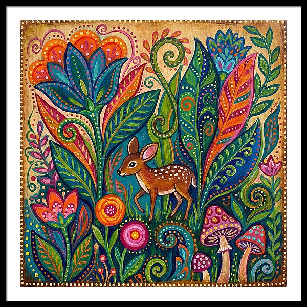 Chevrotain Among Vibrant Flora