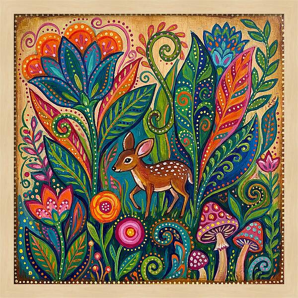 Chevrotain Among Vibrant Flora