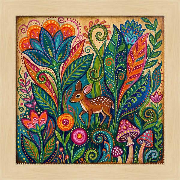 Chevrotain Among Vibrant Flora