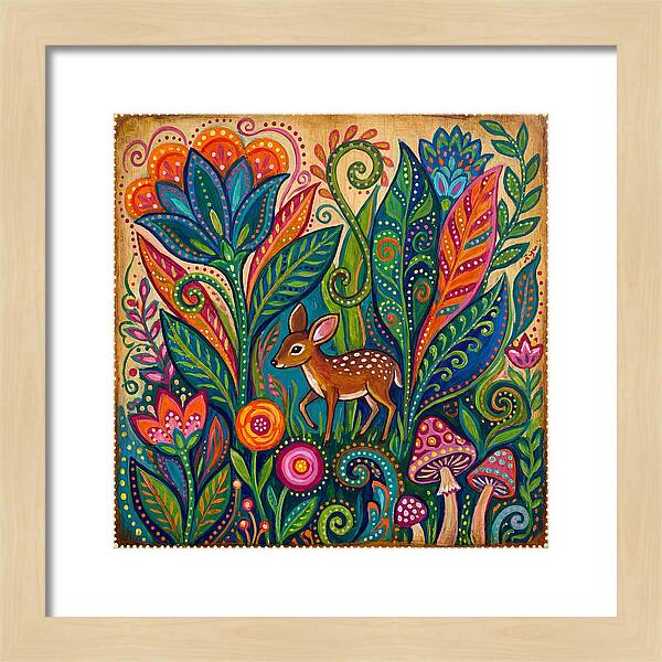 Chevrotain Among Vibrant Flora
