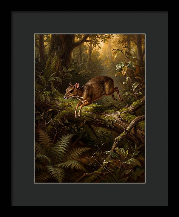 Chevrotain In The Forest