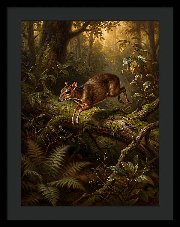 Chevrotain In The Forest