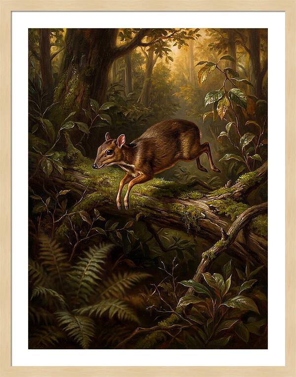 Chevrotain In The Forest