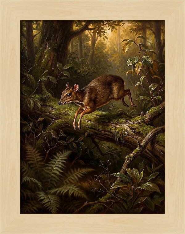 Chevrotain In The Forest