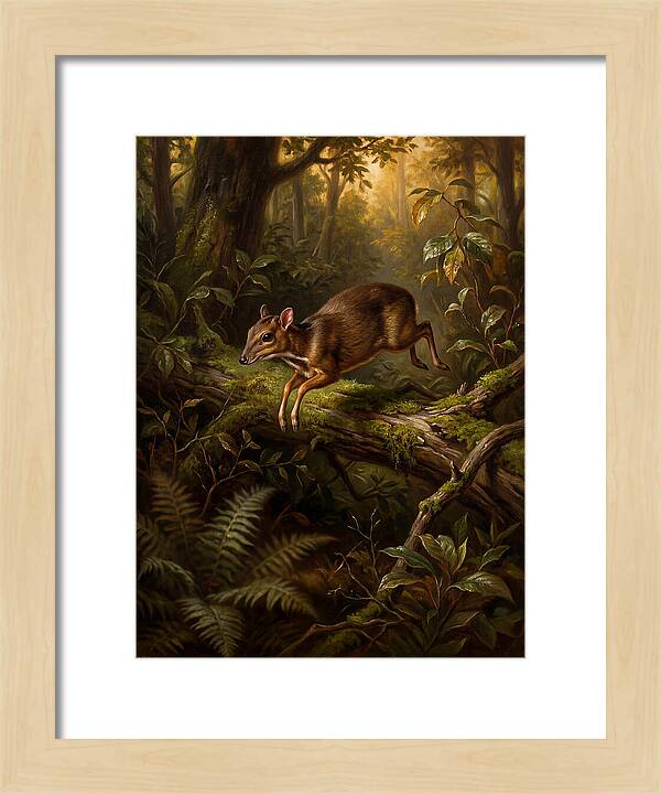 Chevrotain In The Forest