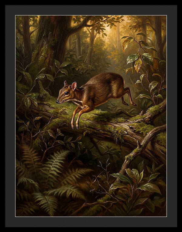 Chevrotain In The Forest