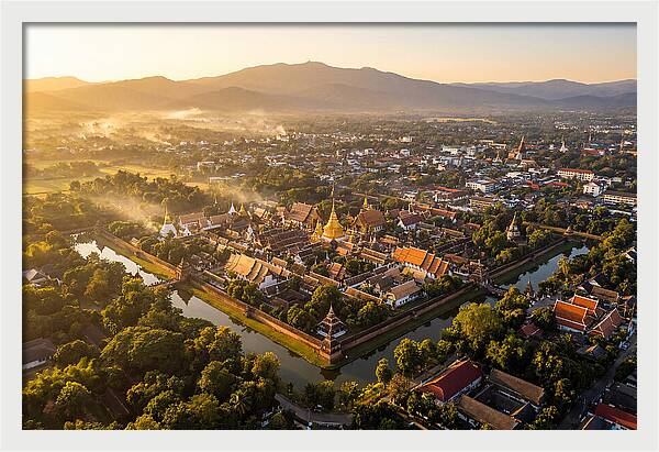 Chiang Mai At Golden Hour