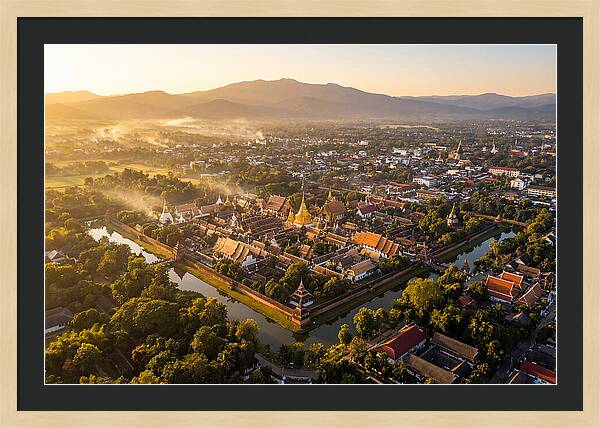 Chiang Mai At Golden Hour