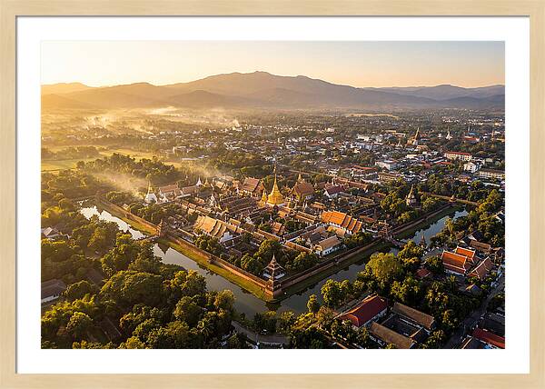 Chiang Mai At Golden Hour
