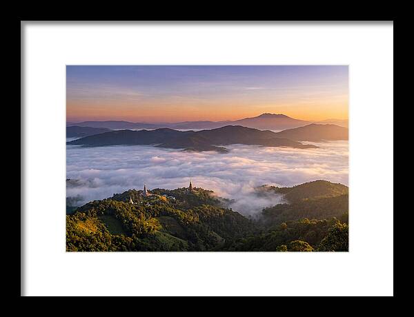 Chiang Mai Valley At Dawn