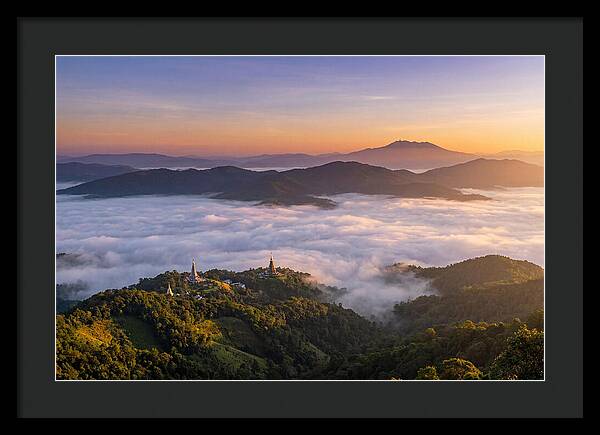 Chiang Mai Valley At Dawn