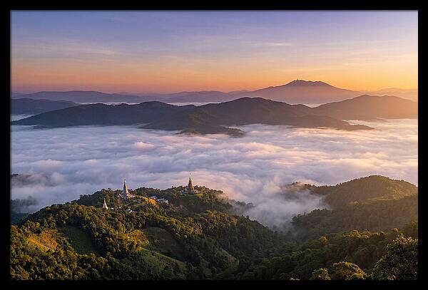 Chiang Mai Valley At Dawn