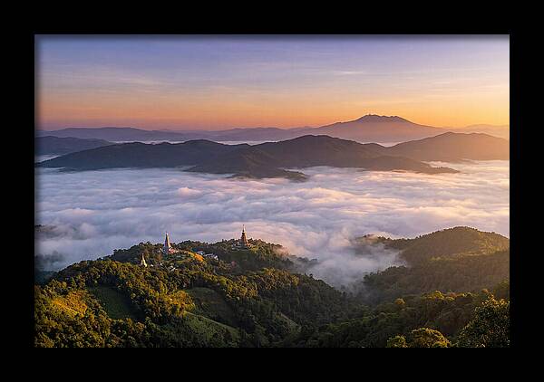 Chiang Mai Valley At Dawn