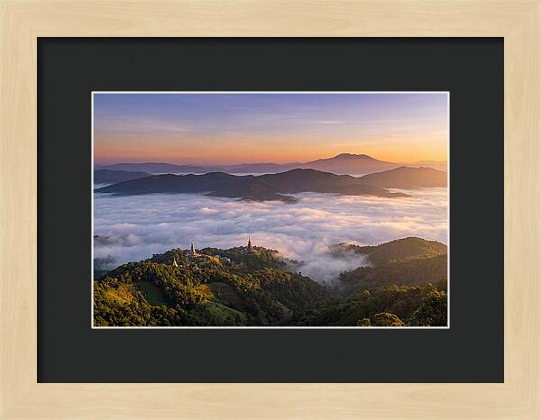 Chiang Mai Valley At Dawn