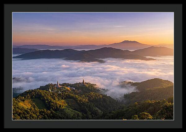 Chiang Mai Valley At Dawn