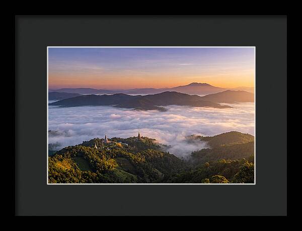 Chiang Mai Valley At Dawn