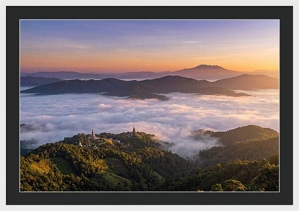 Chiang Mai Valley At Dawn