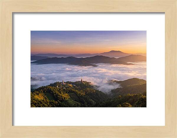 Chiang Mai Valley At Dawn