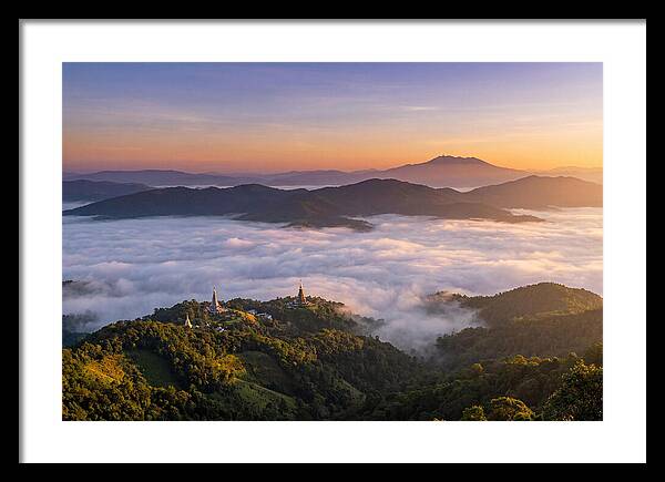 Chiang Mai Valley At Dawn