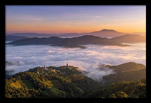 Chiang Mai Valley At Dawn