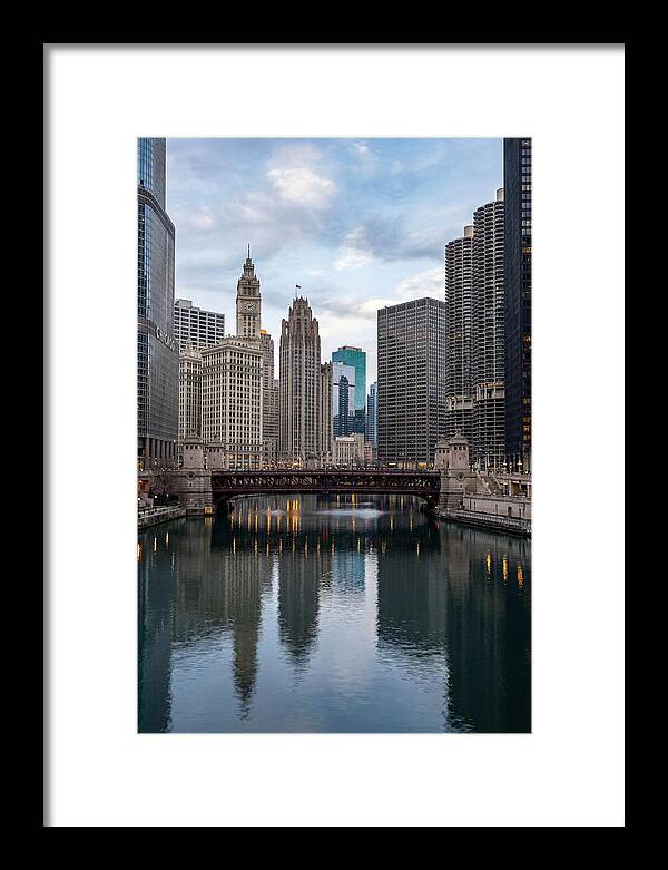Chicago River Reflections