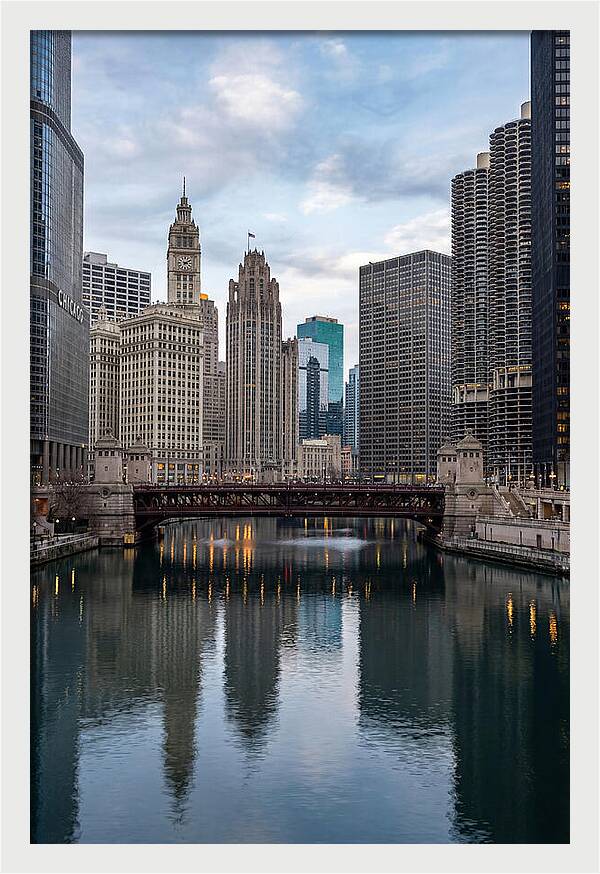 Chicago River Reflections