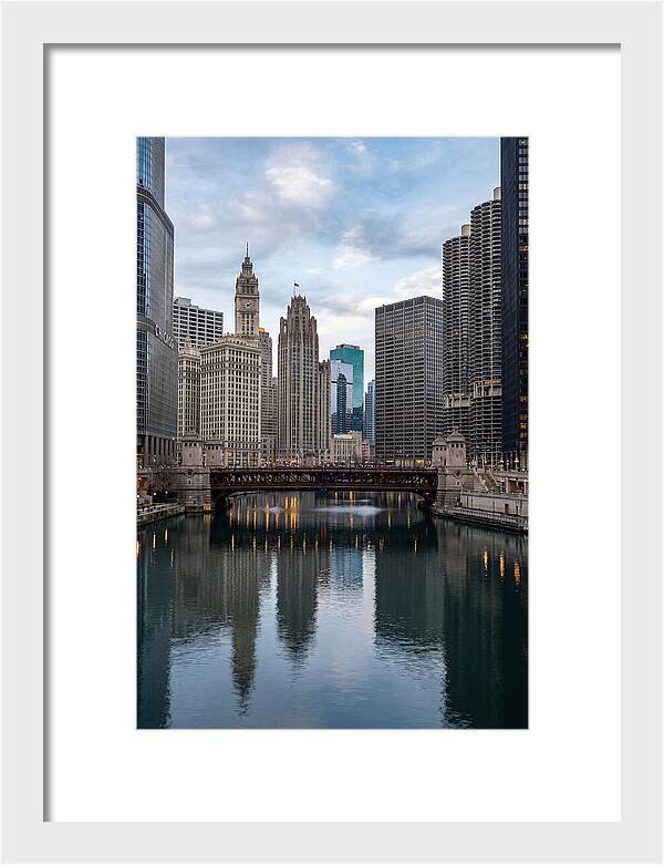 Chicago River Reflections