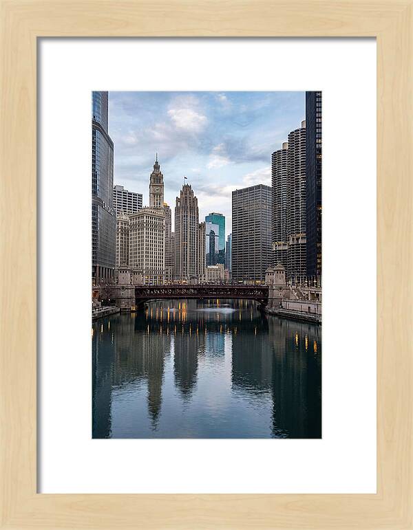 Chicago River Reflections