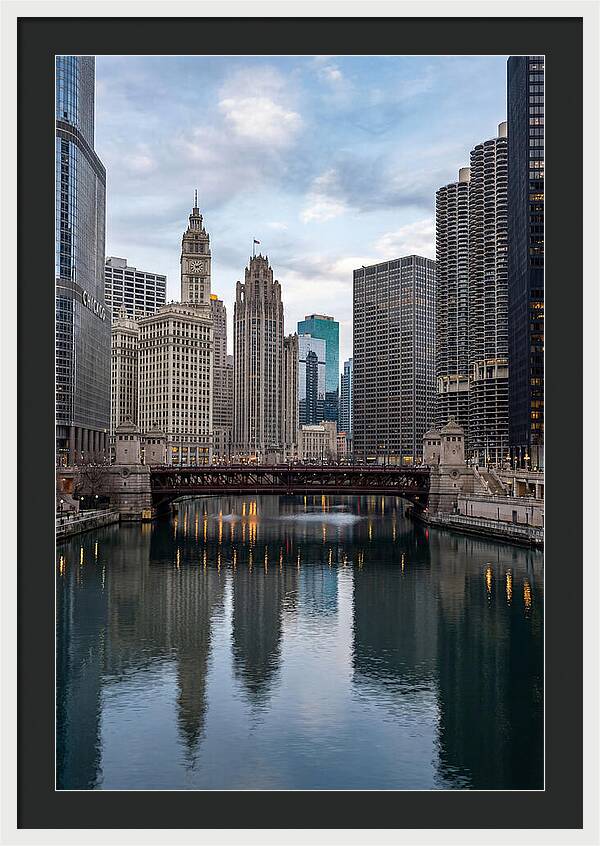 Chicago River Reflections