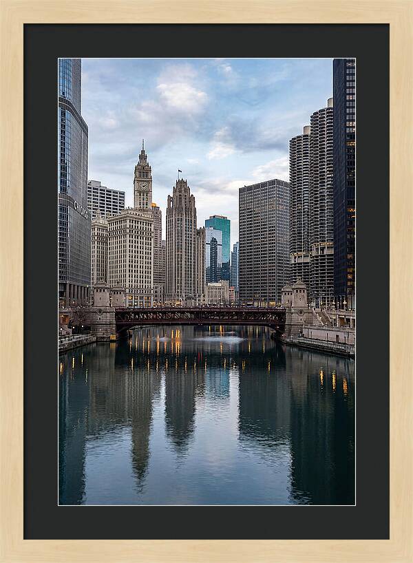 Chicago River Reflections
