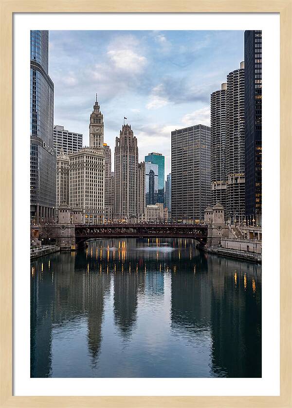 Chicago River Reflections