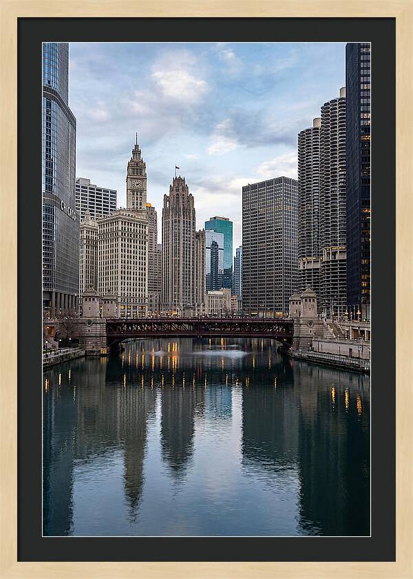 Chicago River Reflections