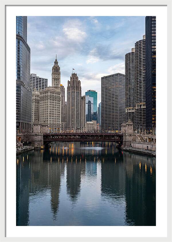 Chicago River Reflections