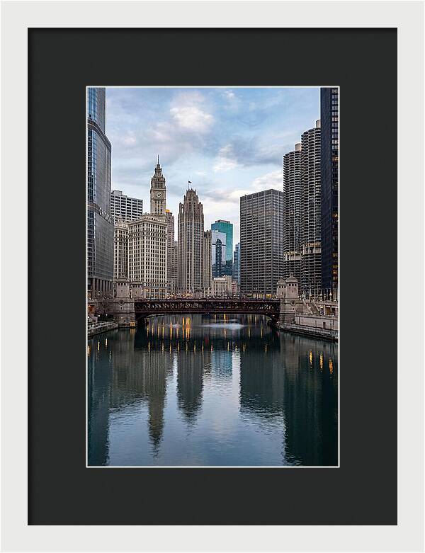 Chicago River Reflections