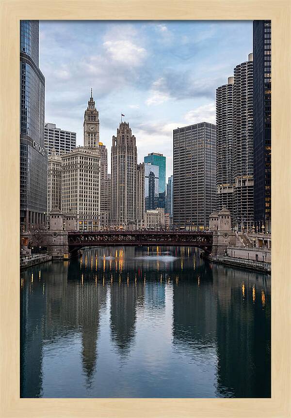 Chicago River Reflections