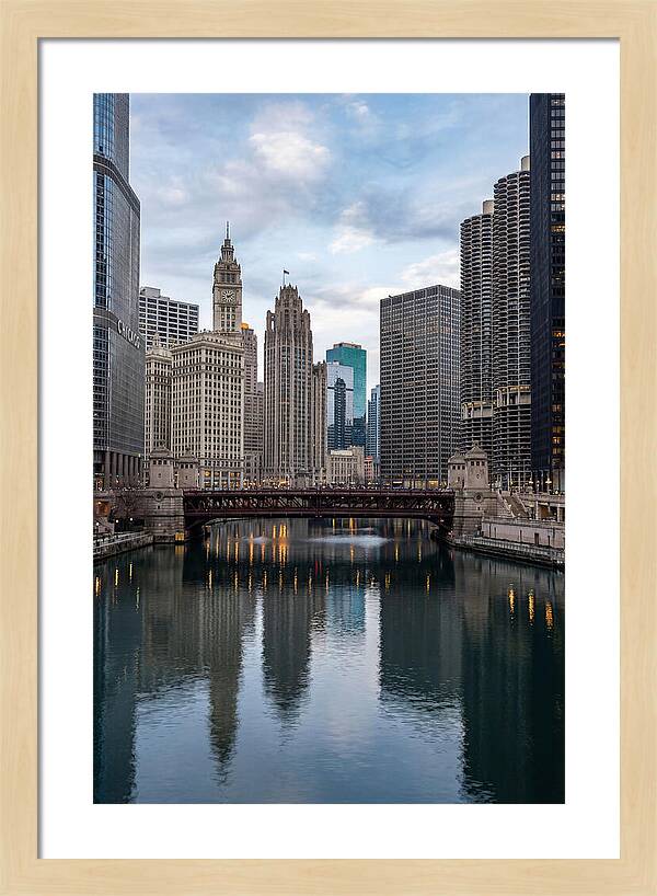 Chicago River Reflections