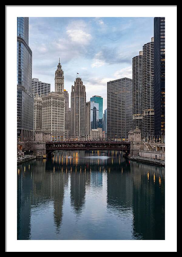 Chicago River Reflections