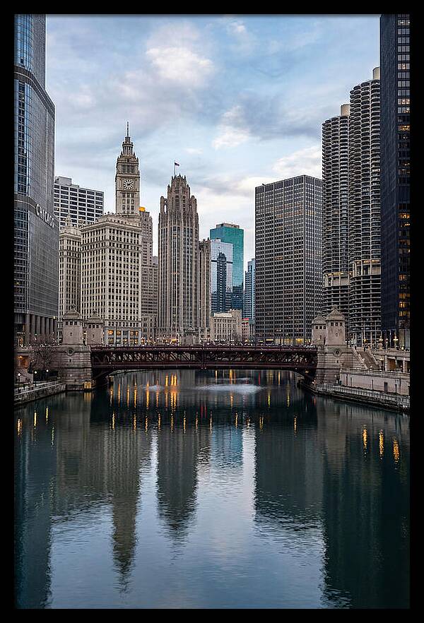 Chicago River Reflections