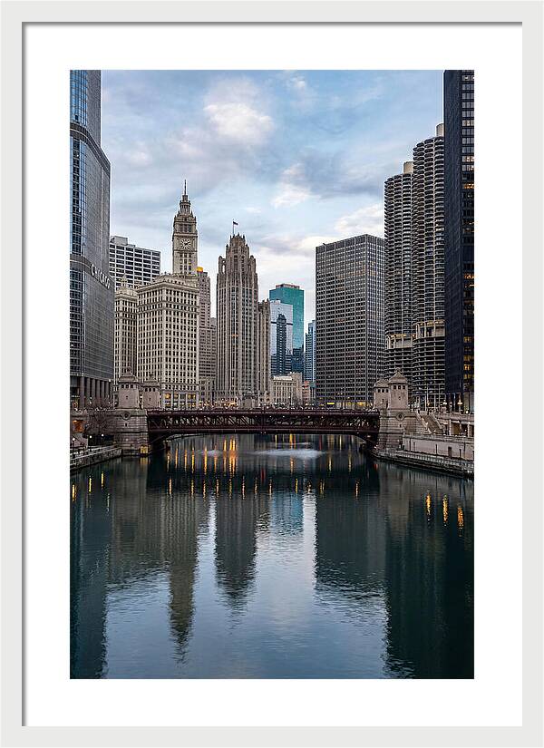 Chicago River Reflections