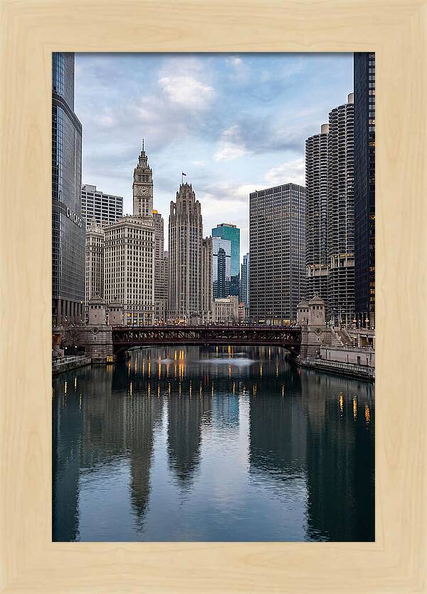 Chicago River Reflections
