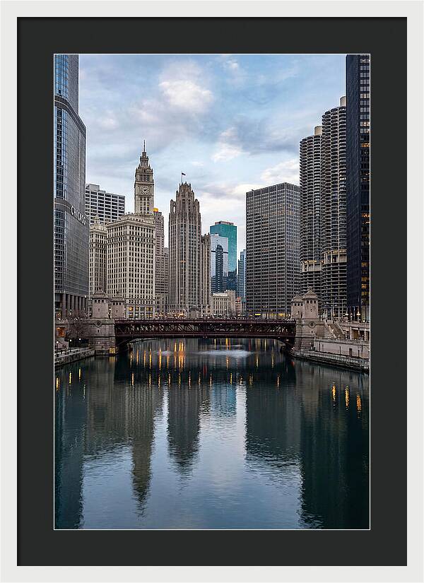 Chicago River Reflections