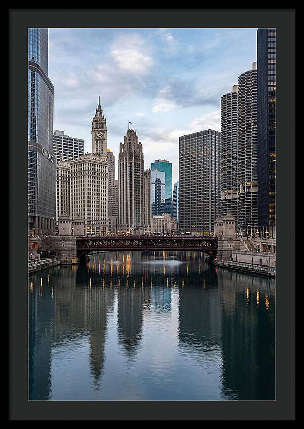 Chicago River Reflections