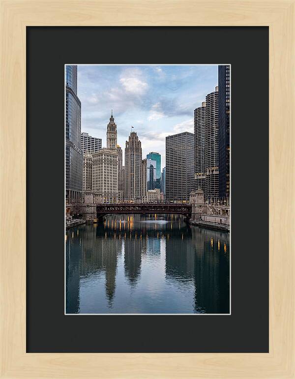 Chicago River Reflections