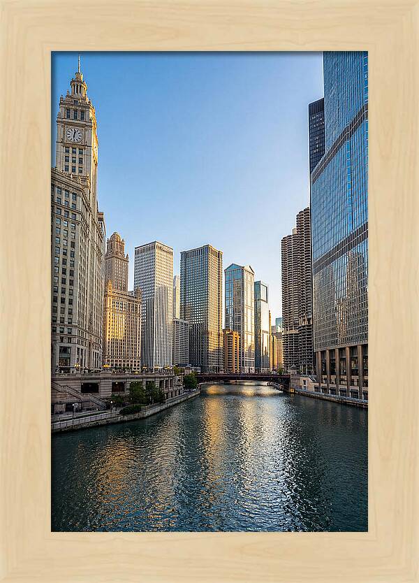 Chicago River Serenity