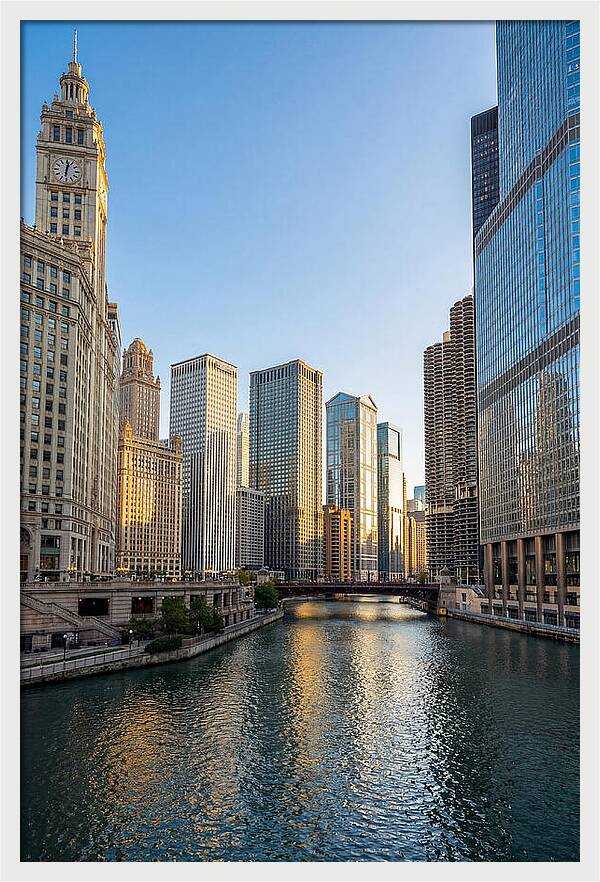 Chicago River Serenity