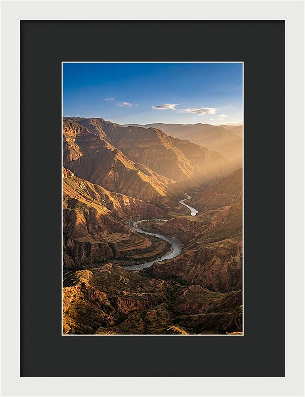Chicamocha Canyon At Golden Hour